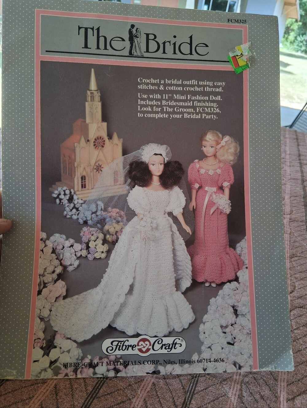 The Bride Wedding Dress & Bridesmaid Dress Crochet Pattern Fibre Craft